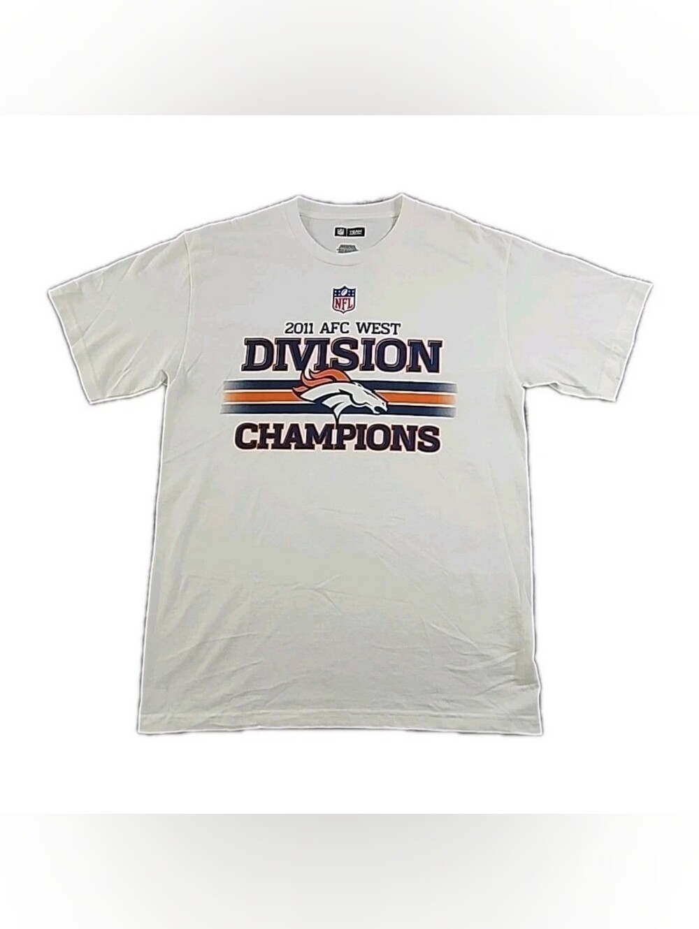 NFL Denver Broncos Mens Shirt Medium 2011 AFC Conference Champions